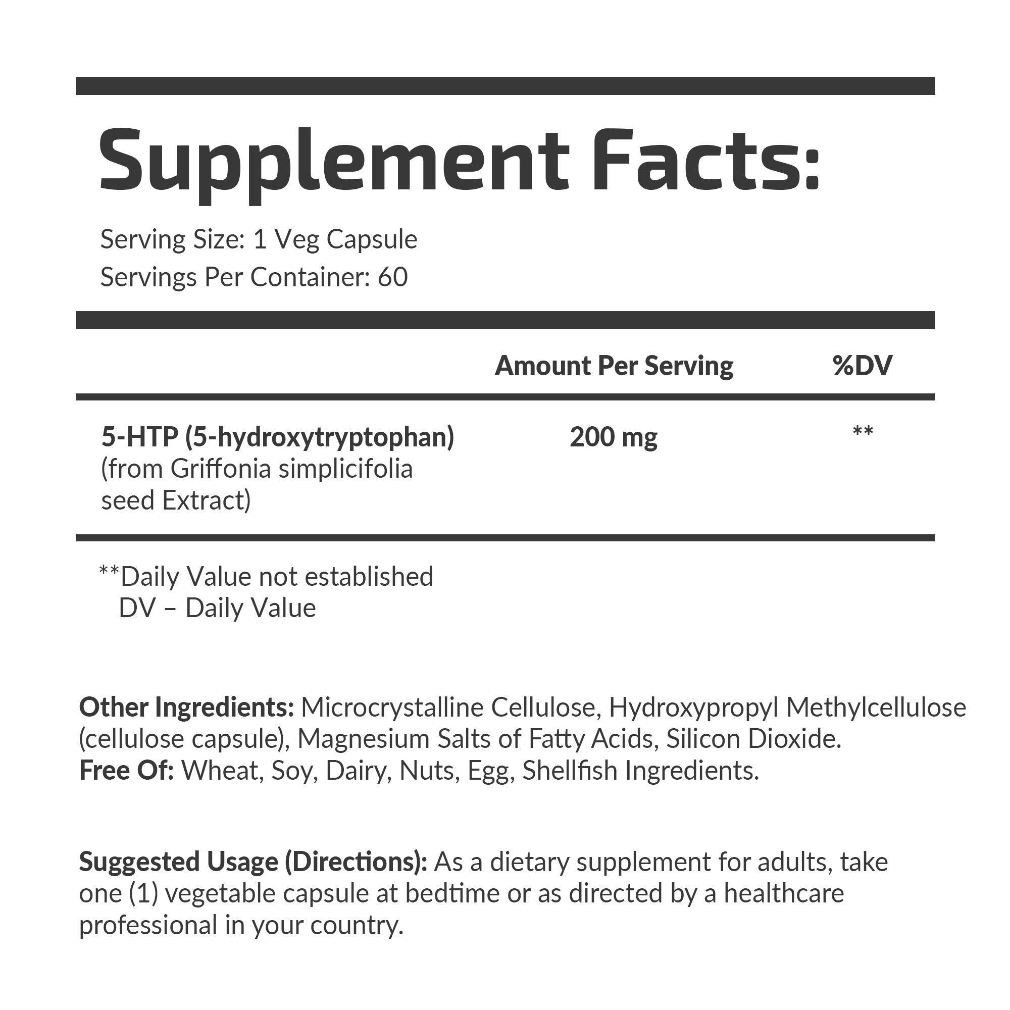 5-HTP 200 mg