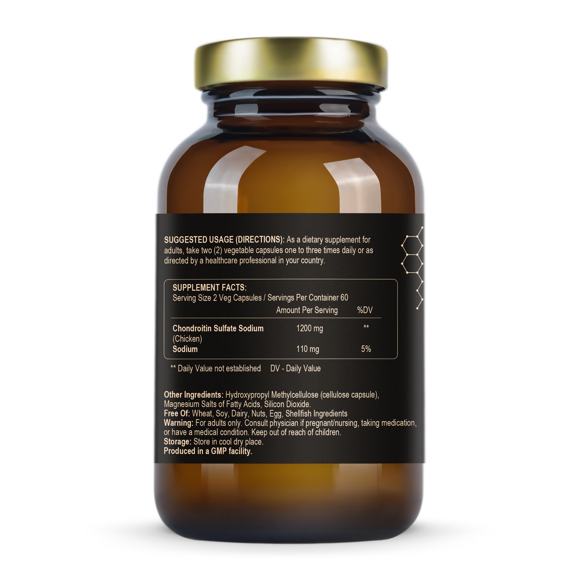 Chondroitin Sulfate (Chicken Source) 600 mg