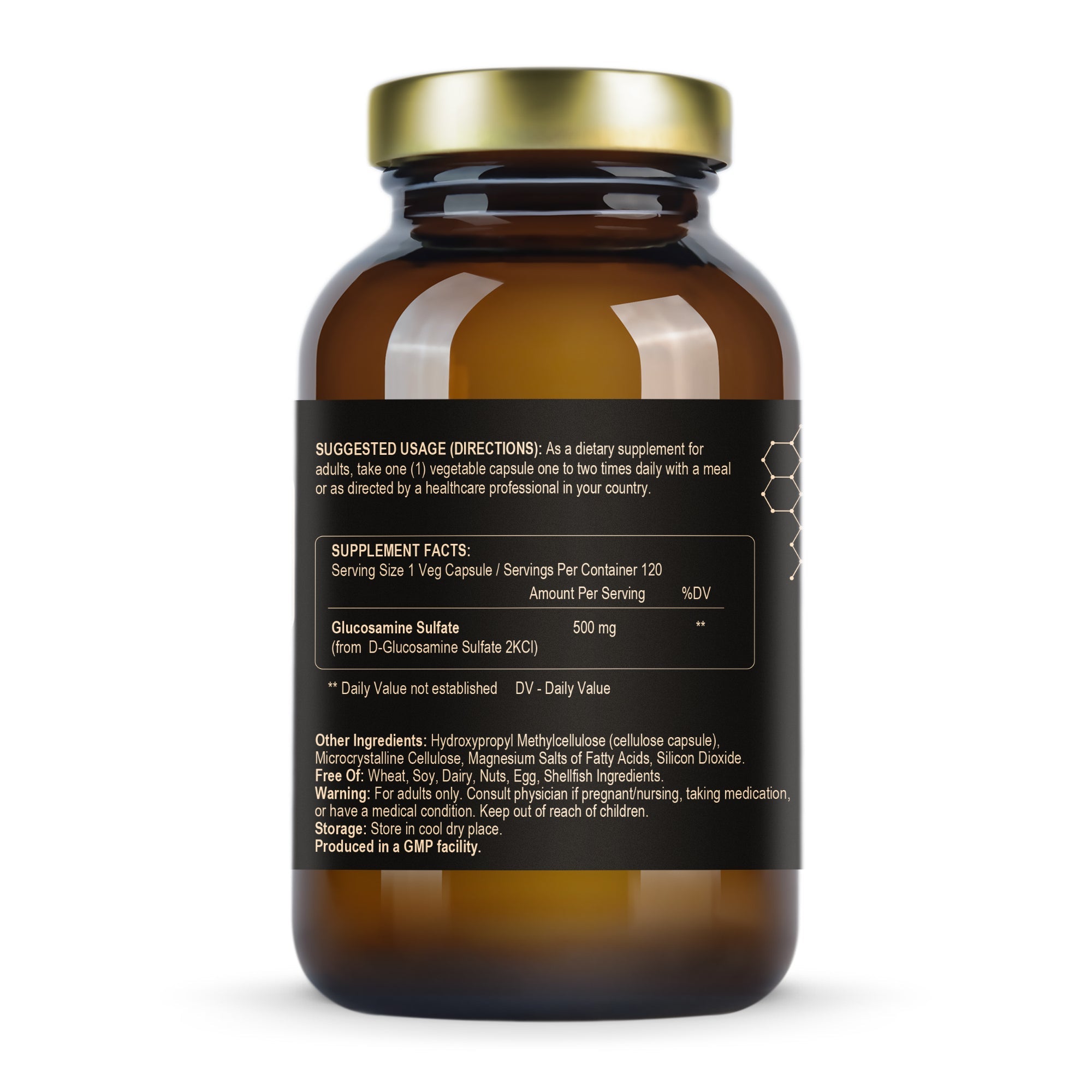 Glucosaminsulfat 2KCL 500 mg