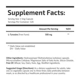 L-tyrozyna 500 mg
