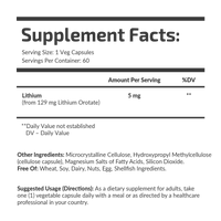 LITHIUMOROTAT 5 mg