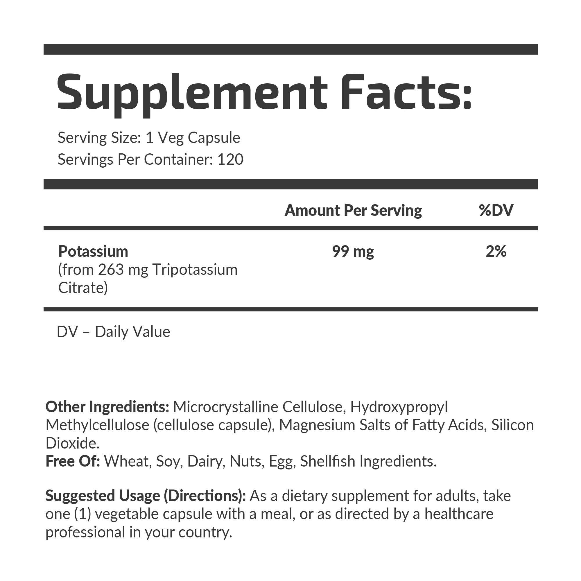 Kaliumcitrat 99 mg