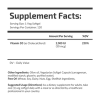 Vitamin D3 2.000 IE