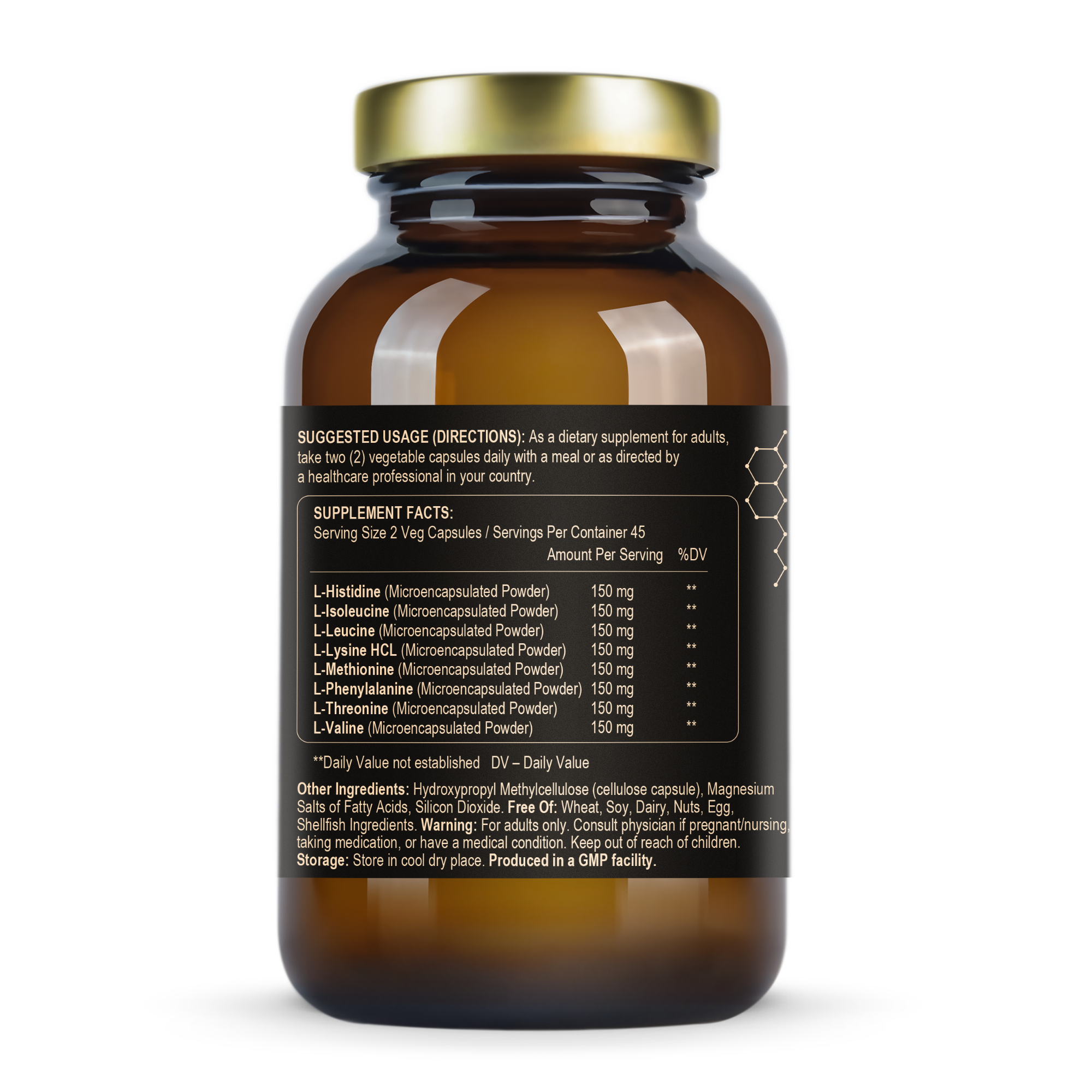 NIEZBĘDNE AMINOKWASY W PROPORCJI 1:1 600 mg
