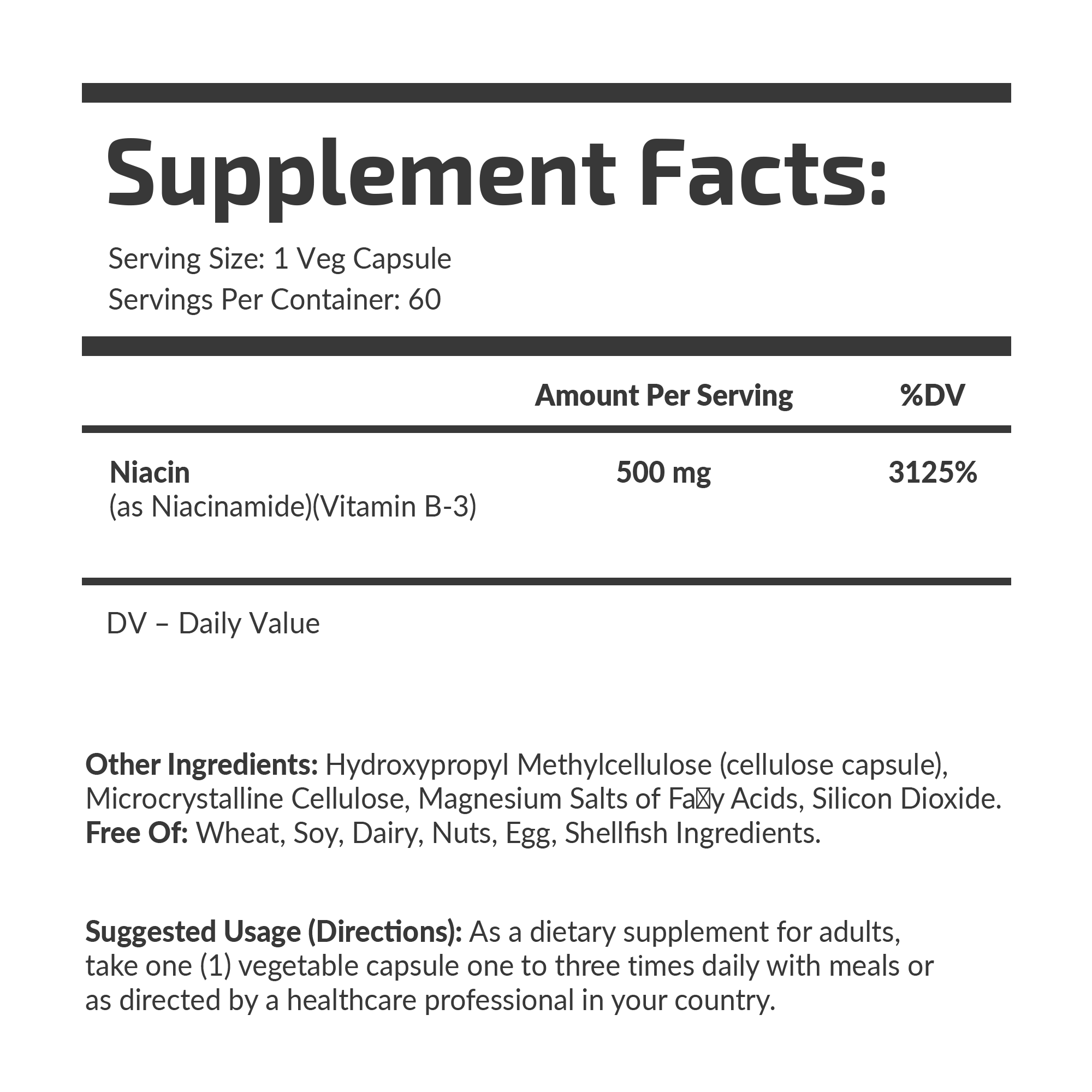 Niacinamid 500 mg